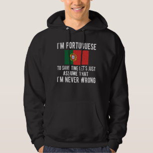 Sudadera Patrimonio portugués Portugal Rodea Bandera Portu
