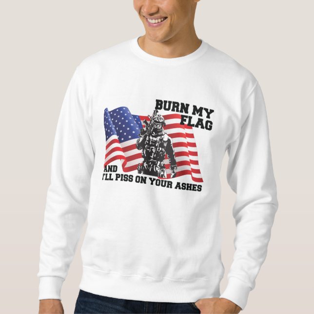 Sudadera Patriota americano (Anverso)