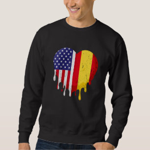 Sudadera Patriota Americano Español País de Cultivo Derriti