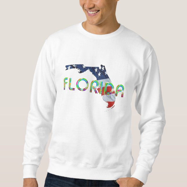 Sudadera Patriota de Tee Florida (Anverso)