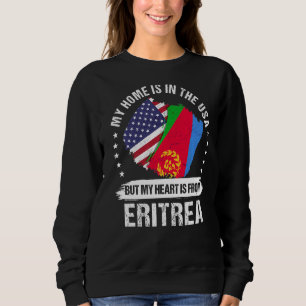 Sudadera Patriota estadounidense Eritrea Bandera Ro eritreo