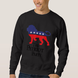 Sudadera Patriota estadounidense Fiesta León Conservador Pa
