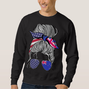 Sudadera Patriota norteamericano de Nueva Zelanda crece Org