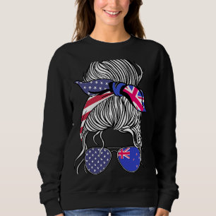 Sudadera Patriota norteamericano de Nueva Zelanda crece Org