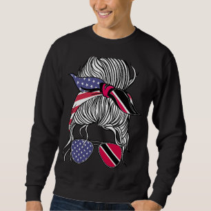 Sudadera Patriota trinitense norteamericana crece orgullosa