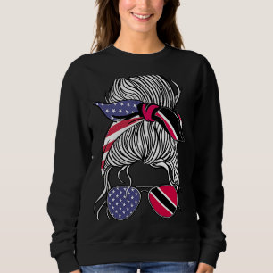 Sudadera Patriota trinitense norteamericana crece orgullosa