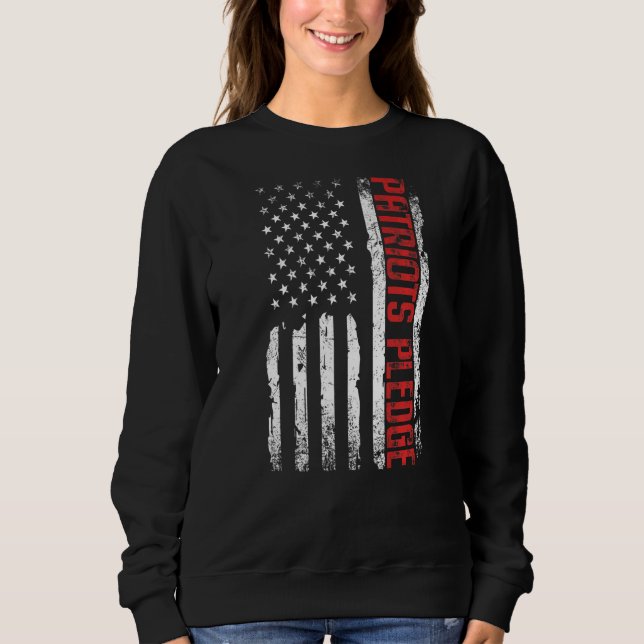 Sudadera Patriotas prometer 1 (Anverso)