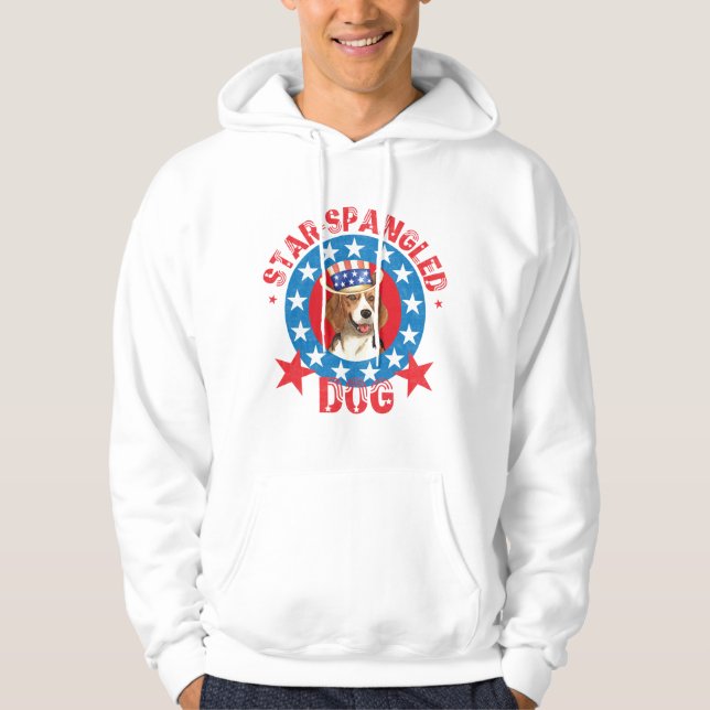 Sudadera Patriotic Beagle (Anverso)