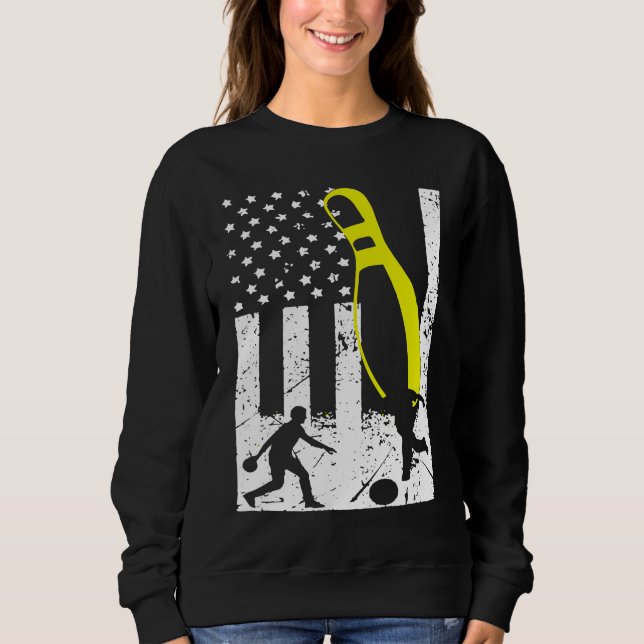Sudadera Patriotic Bowling Team Trophy (Anverso)