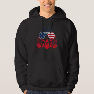 Sudadera Patriotic Eagle   4th of July US USA American Flag