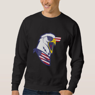 Sudadera Patriotic Eagle American Flag Usa 4th Of July Amer