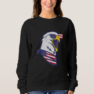 Sudadera Patriotic Eagle American Flag Usa 4th Of July Amer