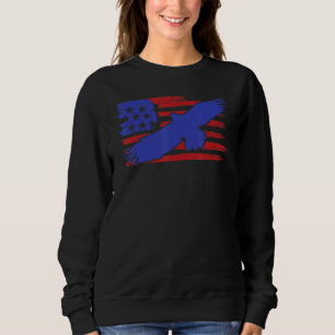Sudadera Patriotic Eagle Usa Map Flag Bandera 4 De Julio In