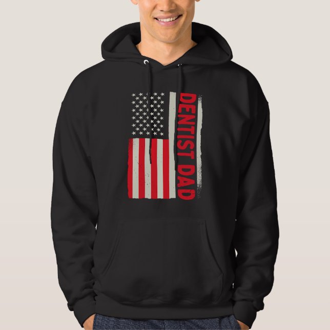 Sudadera Patriotic Teeth Doctor Nurse Dental Nursing Dentis (Anverso)