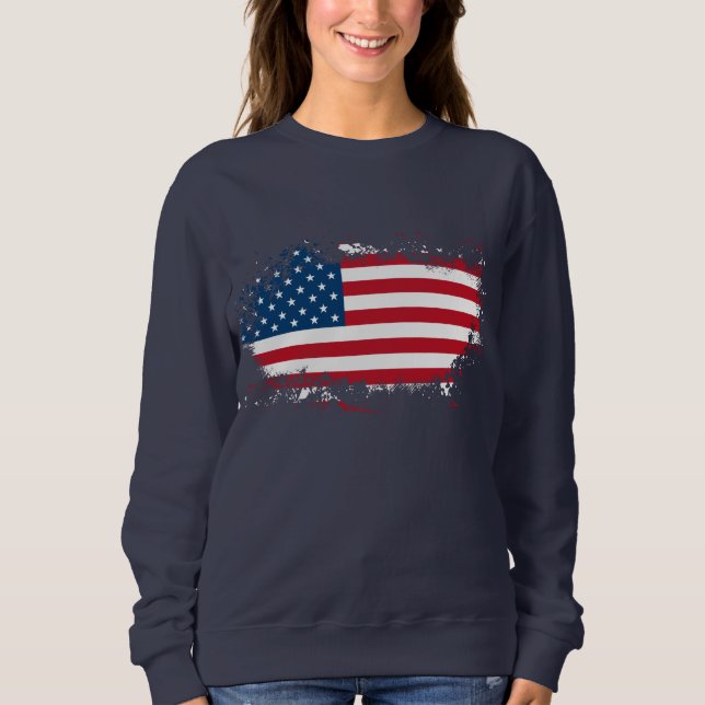 Sudadera Patriótica de las Mujeres (Anverso)