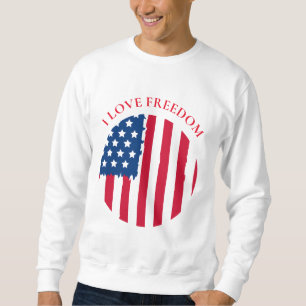 Sudadera Patriótica de los hombres