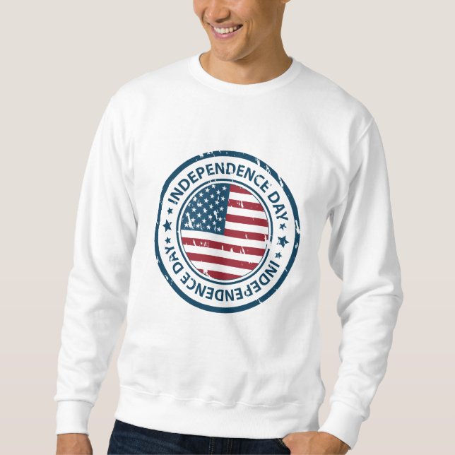 Sudadera Patriótica de los hombres (Anverso)