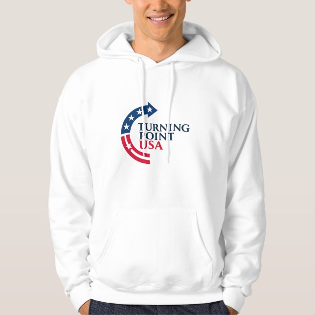 Sudadera Patriótica de Turning Point USA - Estrell (Anverso)