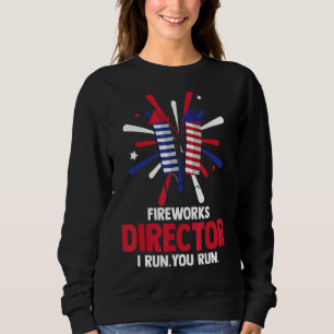 Sudadera Patriótico 4 De Julio Director De Fuego Te Dirijo