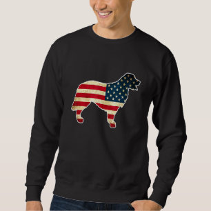 Sudadera Patriótico 4 De Julio Golden Retriever Dog America