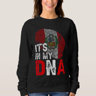 Sudadera Patriótico de la huella dactilar de la bandera per