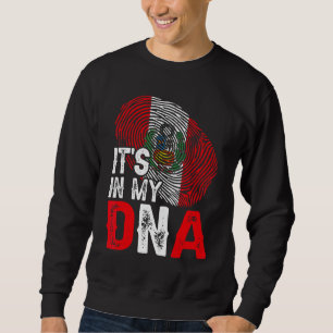 Sudadera Patriótico de la huella dactilar de la bandera per