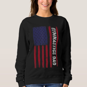 Sudadera Patriótico Deporte Estados Unidos Bandera Gimnasia