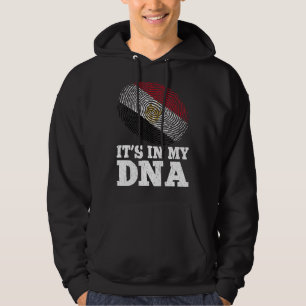 Sudadera Patriótico en la huella digital de mi ADN Bandera 