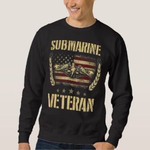 Sudadera Patriótico Militar del Servicio de Veteranos de lo