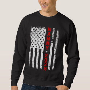 Sudadera Patriótico Promocionado A La Nana Est 2025 Primera