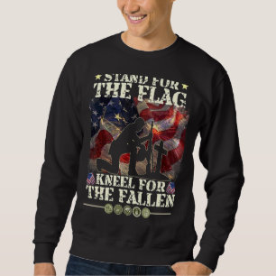 Sudadera Patriótico Veterano Militar Bandera Estadounidense