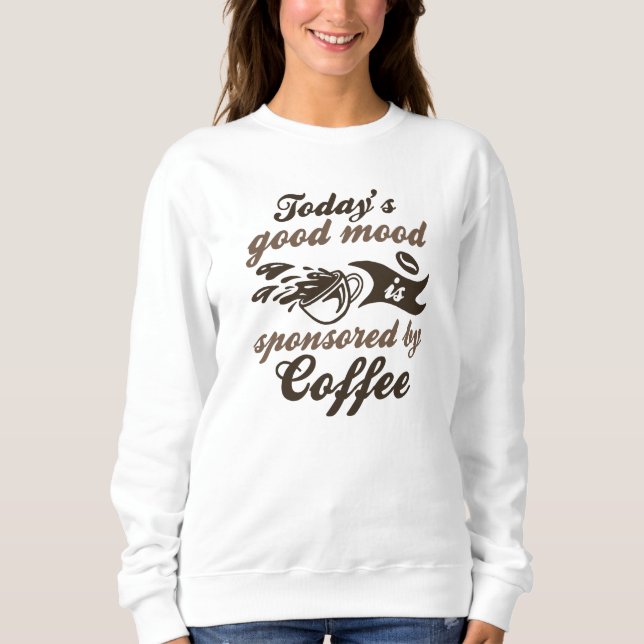 Sudadera Patrocinado Por El Café (Anverso)
