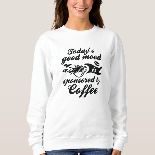 Sudadera Patrocinado Por El Café (Anverso)