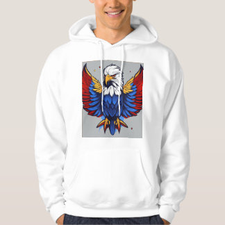 Sudadera "Patrocinador patriótico del águila calva - aument