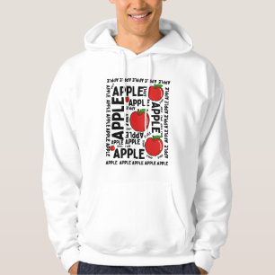SUDADERA PATRÓN DE APPLE