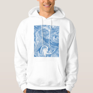 Sudadera Patrón de arte de mármol colorido.