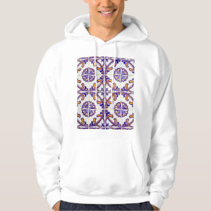 Sudadera Patrón de azulejos en primer plano, Portugal