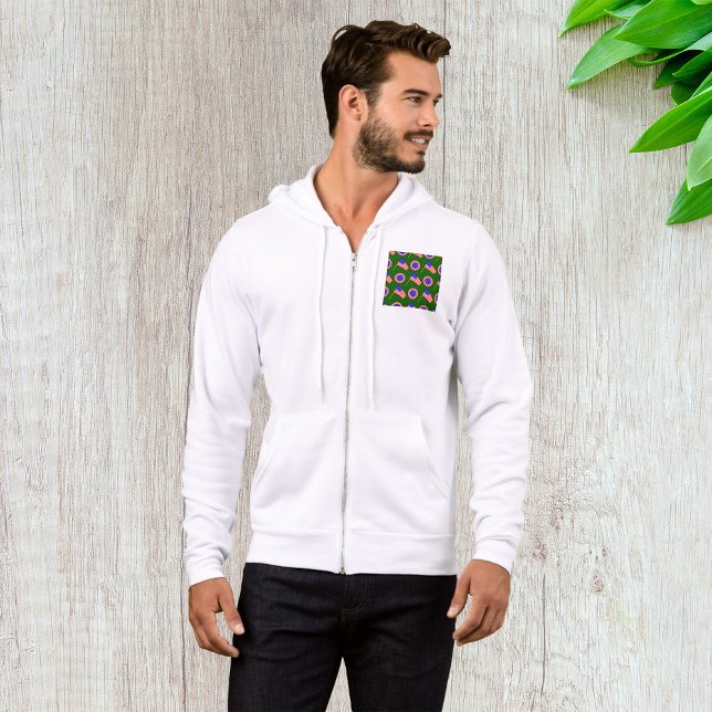 Sudadera Patrón de bandera estadounidense patriótica sobre  (Subido por el creador)