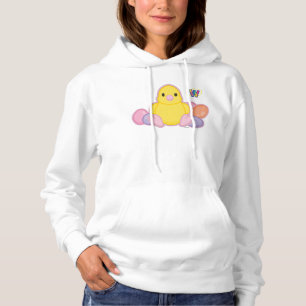 Sudadera Patrón de brillo de primavera de lilo
