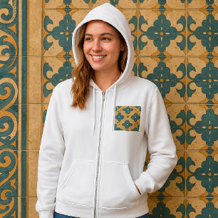 Sudadera Patrón de cara étnica africana de la máscara triba