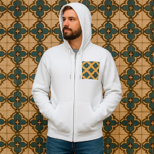 Sudadera Patrón de cara étnica africana de la máscara triba