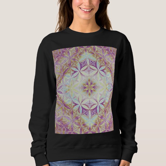 Sudadera Patrón de Flor de la Vida (Anverso)
