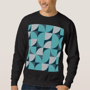 Sudadera Patrón de forma geométrica creativa
