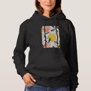 Sudadera Patrón de fruta Art Color de agua Minimalista limó