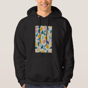 Sudadera Patrón de frutas de cosecha de vintage Lemon de ar