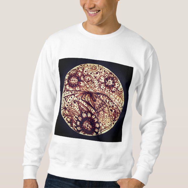 Sudadera Patrón de Henna (Anverso)