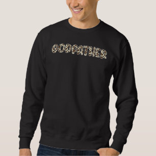 Sudadera Patrón De Leopardo Animal De Los Hombres Padrino D