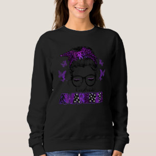 Sudadera Patrón de Leopardo con clase femenina tiñe el lupu