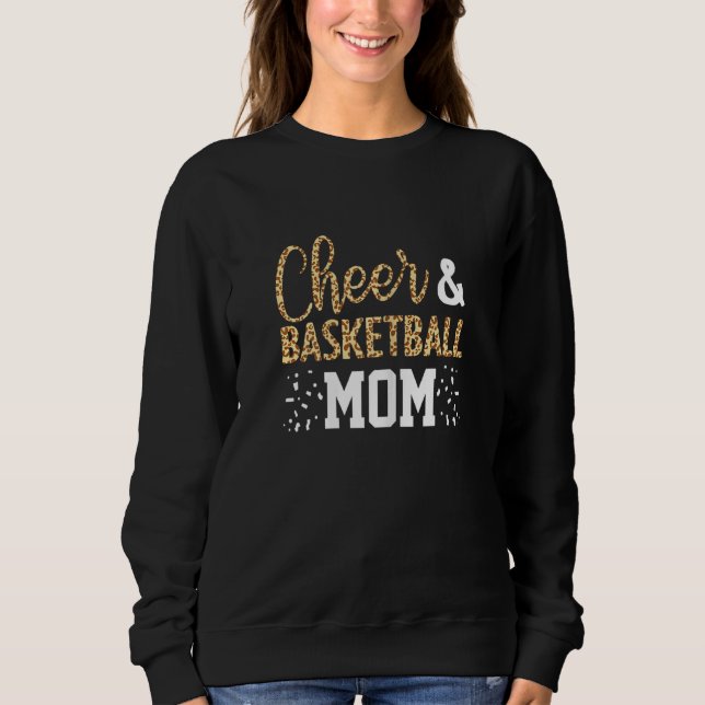 Sudadera Patrón de leopardo de los fans de las mujeres de b (Anverso)