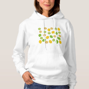 Sudadera Patrón de limón y limón